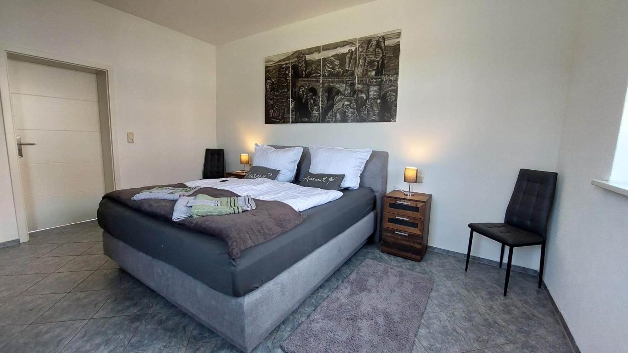 Ferienwohnung Am Hofladen Hellendorf - Saechsische Schweiz Bad Gottleuba Exteriör bild