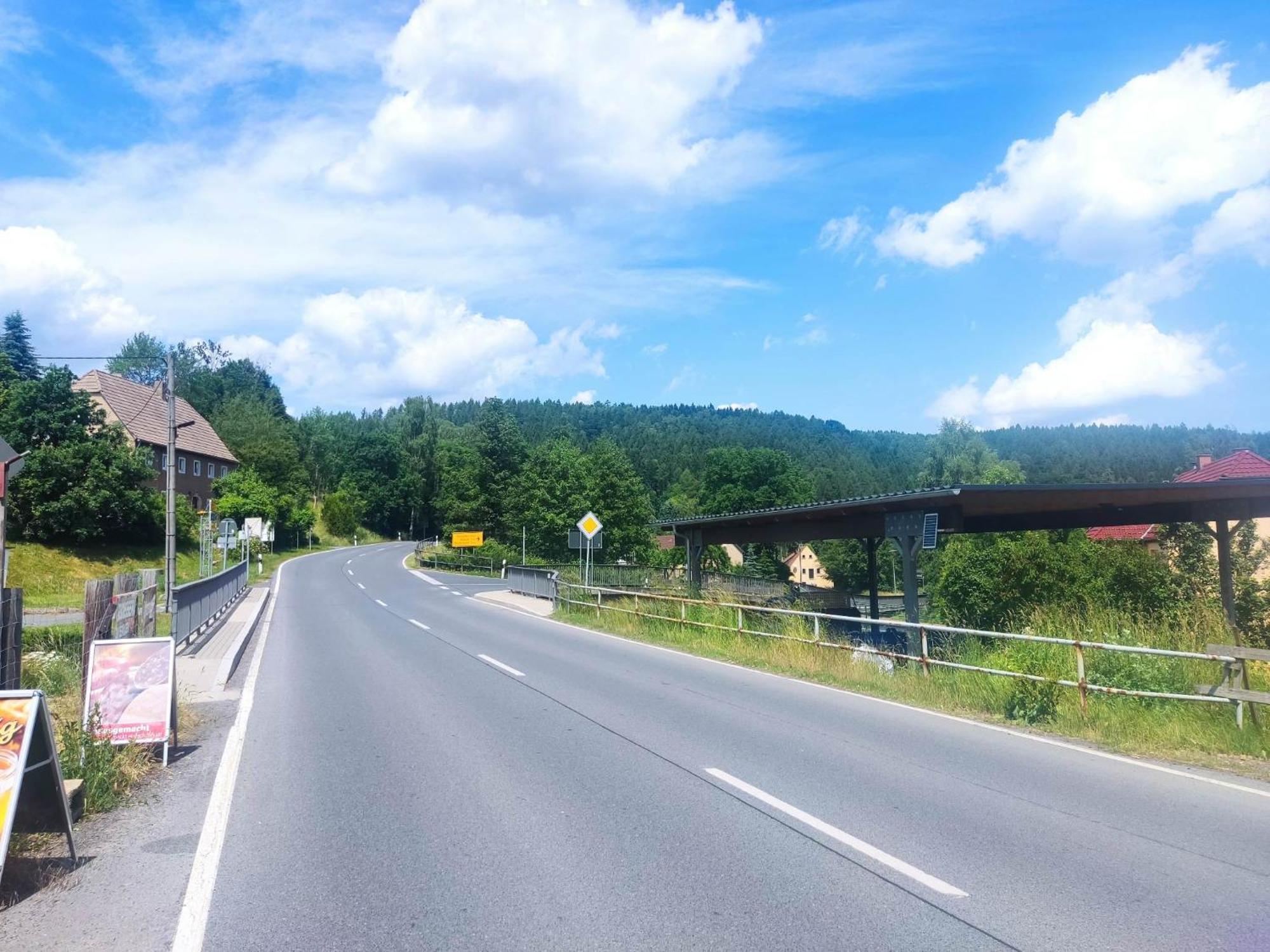 Ferienwohnung Am Hofladen Hellendorf - Saechsische Schweiz Bad Gottleuba Exteriör bild
